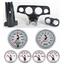 57 Bel Air Carbon Dash Carrier w/Auto Meter C2 Gauges