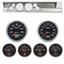67-69 Barracuda Silver Dash Carrier w/ Auto Meter 5" Cobalt Gauges