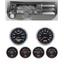 68 Chevelle Silver Dash Carrier w/ Auto Meter 3-3/8" Cobalt Gauges
