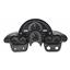 Dakota Digital 58-62 Chevy Corvette Analog Gauges Black White VHX-58C-VET-K-W