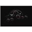 Dakota Digital 58-62 Chevy Corvette Analog Gauges Black White VHX-58C-VET-K-W