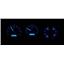Dakota Digital 64 65 Chevy Chevelle El Camino Analog Dash Gauges Kit Black Alloy Blue VHX-64C-CVL-K-