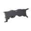 Dakota Digital 79-86 Ford Mustang Dash Gauge Black Alloy White VHX-79F-MUS-K-W