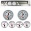 67-69 Barracuda Silver Dash Carrier w/ Auto Meter 5" C2 Gauges