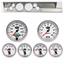 67-69 Barracuda Silver Dash Carrier w/ Auto Meter 5" NV Gauges