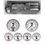 68 Chevelle Silver Dash Carrier w/ Auto Meter 3-3/8" NV Gauges