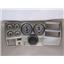 73-83 GM Truck Silver Dash Carrier w/ Auto Meter 5" NV Gauges