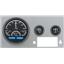 Dakota Digital 55 - 86 Jeep CJ VHX Analog Dash Gauges System Instruments Black Alloy Blue VHX-55J-K-
