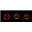 Dakota Digital 70-72 Pontiac GTO Analog Gauges Silver Alloy Red VHX-70P-GTO-S-R