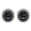 Dakota Digital 47-53 Chevy Truck Analog Gauges Black Alloy White VHX-47C-PU-K-W