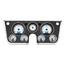 Dakota Digital 67 - 72 Chevy Pickup Truck Analog Dash Gauge & Clock Silver Alloy Blue VHX-67C-PA-S-B