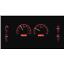 Dakota Digital 1984-87 Buick Regal Analog Gauges Black Alloy Red VHX-84B-REG-K-R