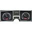 Dakota Digital 68 Chevy Chevelle El Camino Analog Dash Gauges Black Alloy Red VHX-68C-CVL-K-R