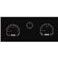 Dakota Digital 71-73 Ford Mustang Analog Dash Gauges Black Alloy White VHX-71F-MUS-K-W
