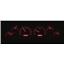 Dakota Digital 64 65 66 Chevy Pickup Truck VHX Analog Dash Gauges Black Alloy Style Red VHX-64C-PU-K