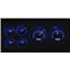 Dakota Digital 73-87 Chevy Truck VHX System, Silver Face - Blue Display