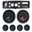 73-79 Ford Truck Black Dash Carrier w/ Auto Meter 3-3/8" GT Gauges