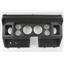 80-86 Ford Truck Black Dash Carrier w/ Auto Meter Carbon Fiber Electric Gauges
