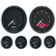 80-86 Ford Truck Black Dash Carrier w/ Auto Meter 3-3/8" GT Gauges