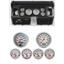 80-86 Ford Truck Carbon Dash Carrier w/ Auto Meter Ultra-Lite Electric Gauges