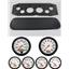 69-70 Cougar Carbon Dash Carrier w/ Auto Meter Phantom Electric Gauges