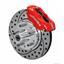 Wilwood 65-70 Ford Front Disc Brake Kit 11" Drilled Rotor Red Caliper