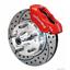 Wilwood Mustang II  Front Disc Brake 11" Drilled Rotor Red Caliper