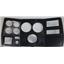 73-83 GM Truck Carbon Dash Carrier Auto Meter Sport Comp Electric 5" Gauges