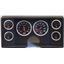 82-88 Chevy G Body Black Dash Carrier w/ Auto Meter Sport Comp Electric Gauges