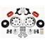 Wilwood 55-57 Bel Air 210 150 Front Disc Big Brake Kit 12.19" Drilled Rotor Red