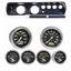 64 Chevelle Carbon Dash Carrier w/ Auto Meter 5" Carbon Fiber Electric Gauges
