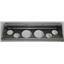 66 67 Nova Silver Dash Carrier w/ Auto Meter Ultra Lite Electric Gauges