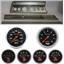 67 Chevelle Silver Dash Carrier w/Auto Meter Sport Comp Electric Gauges
