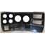 73-83 GM Truck Carbon Dash Carrier w/Auto Meter Ultra Lite Electric Gauges