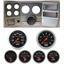 84-87 Chevy Truck Silver Dash Carrier w/Auto Meter Sport Comp Electric Gauges