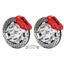Wilwood 68-74 Nova X-Body Front Disc Big Brake Kit Drilled 12.19" w/ Flex Hoses