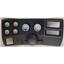 84-87 Chevy Truck Black Dash Carrier w/Auto Meter Phantom Electric Gauges