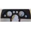 90-92 Camaro Black Dash Carrier w/Auto Meter Phantom Electric Gauges