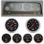 64 Chevy Truck Silver Dash Carrier w/Auto Meter Sport Comp Electric Gauges
