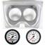 67 68 F Body Silver Dash Carrier w/Auto Meter 5" Phantom II Gauges