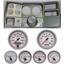 84-87 Chevy Truck Silver Dash Carrier w/ Auto Meter Ultra Lite II 5" Gauges