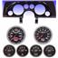 90-92 Camaro Carbon Dash Carrier w/ Auto Meter Sport Comp II Gauges