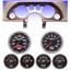 90-92 Camaro Silver Dash Carrier w/ Auto Meter Sport Comp II Gauges