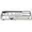 70-72 Chevelle Sweep Silver Dash Carrier w/Auto Meter Carbon Gauges