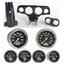 57 Bel Air Carbon Dash Carrier w/Auto Meter Carbon Fiber Gauges