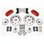 Wilwood 68-74 Nova X-Body Front Disc Brake Kit 12" Plain Rotor Red Caliper