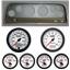 64 Chevy Truck Silver Dash Carrier w/ Auto Meter Phantom II Gauges