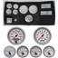84-87 Chevy Truck Black Dash Carrier w/ Auto Meter Ultra Lite II 5" Gauges