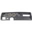 70-72 Chevelle SS Black Dash Carrier w/Auto Meter Carbon Fiber Gauges