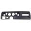 70-72 Chevelle SS Black Dash Carrier w/Auto Meter Carbon Fiber Gauges